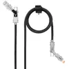 Image de Nanocable Câble USB-A vers USB-C/Lightning - 2 m