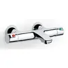 Image de A5A1E18C0F Mitigeur bain-douche thermostatique mural chrome poli