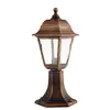 Image de Luminaire sur muret Albahaca vieil or 1 E27 IP44 H 41,5 cm