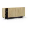 Image de MARCKERIC CEQUOIA - Buffet scandinave chêne et noir