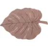 Image de Tapis lavable rose feuille 180x120 cm - Lorena Canals