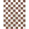 Image de Tapis lavable en coton marron 160x120 cm Tiles - Lorena Canals