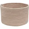 Image de Panier en coton rose 35 x 20 cm Gram - Lorena Canals