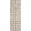 Image de Lorena Canals Tapis mosaïque en laine et grès 80x230cm