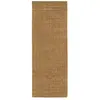 Image de Lorena Canals Tapis en laine mosaïque ocre 80x230cm