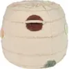Image de Pouf système solaire en coton 50x45cm I want to be an astronaut - Lorena Canals