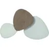 Image de Applique murale 3 écrans triac dimmable aluminium satin blanc et chêne naturel 57x40cm Tria - Bover