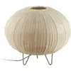 Image de Lampe d'extérieur led non dimmable en acier inoxydable et abat-jour ivoire 61cm Garota P/01 - Bover