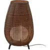 Image de Lampe de sol led dimmable en aluminium marron 49x77,5cm Amphora 01 - Bover
