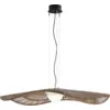 Image de Suspension d'extérieur led triac dimmable en acier inoxydable marron 105cm Mediterrània - Bover
