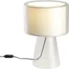 Image de Lampe de bureau en verre soufflé beige 53cm Mercer - Marset