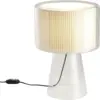 Image de Lampe de bureau en verre soufflé blanc 41cm Mercer - Marset