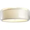 Image de Plafonnier verre soufflé blanc PEAR abat-jour minimaliste L 44cm Mercer C - Marset
