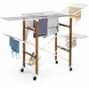 Image de Innovagoods Étendoir à linge pliant vertical - Blanc