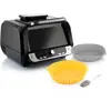 Image de Pack Paniers en Silicone avec Pinceau pour Friteuses à Air et Friteuse à Air avec Gril, Accessoires et Livre de Recettes InnovaGoods