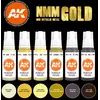 Image de Ak interactive Set de peinture Non Metallic Metal - Or