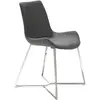 Image de Chaise en tissu gris foncé