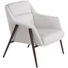 Image de Fauteuil en tissu blanc