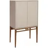 Image de Buffet haut beige et noyer