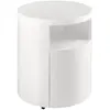 Image de Table de chevet bois blanc