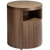Image de Table de chevet en noyer