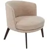 Image de Fauteuil en tissu crème