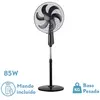 Image de Ventilateur sur pied FABRILAMP TOLON noir 85 W 3 vitesses