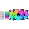 Image de Mars Gaming MF-3DKIT Kit 3 Ventilateurs ARGB 12cm Infinity Mirror Noir en occasion ou reconditionné