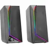 Image de Enceintes de jeu Mars Gaming MS72 15 W RGB Flow 2 pilotes actifs Chipset DSP Prise USB 3,5 mm Noir en occasion ou reconditionné