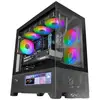 Image de Boîtier Mars Gaming MC-LCDX ATX Écran IPS 9,16" Verre trempé Full Mesh Noir en occasion ou reconditionné
