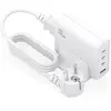 Image de AISENS ASCH-140W4P055-W chargeur d'appareils mobiles Universel Blanc Secteur Charge rapide Intérieure