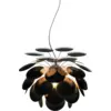 Image de Suspension en métal noir et doré 68cm Discoco - Marset
