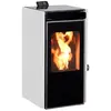 Image de Poêle à granulés 7.5kw blanc - 20910 - Moon Ii - ECOFOREST