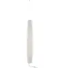 Image de Suspension d'extérieur led installation bottom avec prise polyéthylène blanc 296cm Maxi S/01 - Bover