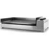Image de Plancha gaz 9000w plaque fonte émaillée 75x42cm - PREMIUM G75I - FORGE ADOUR