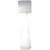 Image de Lampadaire extérieur 140cm blanc LED 35W IP65 Grace