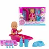 Image de Bigbuy poupée bébé avec baignoire