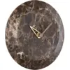 Image de Horloge murale en marbre Emperador S Bari - Nomon