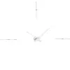 Image de Horloge murale 4 signaux horaires aiguilles argentées Merlín I - Nomon