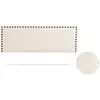 Image de Tête de Lit Tapisée MODENA Aqualine 90x55x8 cm - Beige - Moonia