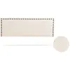 Image de Tête de Lit Tapisée MODENA Aqualine 145x55x8 cm - Beige - Moonia