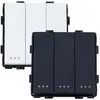 Image de Ledkia Va-et-vient triple Modern - Blanc