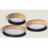 Image de Ledkia Plafonnier LED Rond 30W CCT Noir