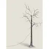 Image de Ledkia Sapin Noël 64 LED 150cm Blanc Chaud