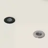 Image de Ledkia Spot Extérieur LED Encastrable au sol 12V DC Noir Clarion 2700K Blanc chaud
