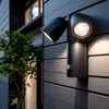 Image de Ledkia Applique Murale Extérieure LED 12W Aluminium avec Détecteur de Mouvement PIR Abel