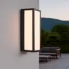 Image de Ledkia Applique Murale Extérieure Acier Inoxydable Gakom Noir