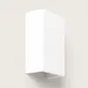 Image de Ledkia Applique Dupmy Square Plâtre Blanc