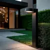 Image de Ledkia Balise Murale Extérieure LED 12W Aluminium Chupny Noir