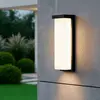 Image de Ledkia Applique Murale LED Extérieure Aluminium Tyron 22W 4000K Noir Blanc neutre